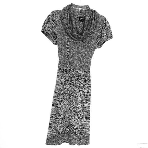 Sequin Hearts turtleneck knit sweater dress small - Picture 3 of 6